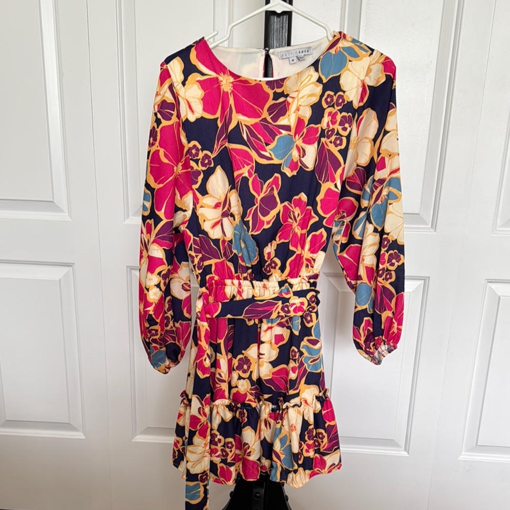 Floral Long Sleeve Dress